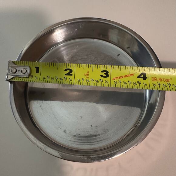 Bombay Wine COASTER Silver wine bottle holder prevent table spill French White - Picture 5 of 16